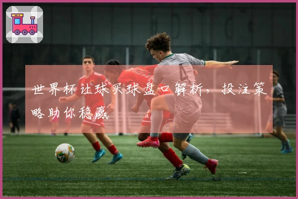 世界杯让球买球盘口解析，投注策略助你稳赢