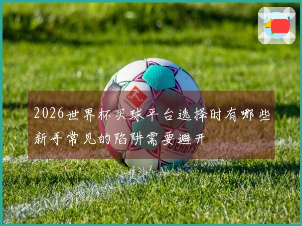 2026世界杯买球平台选择时有哪些新手常见的陷阱需要避开
